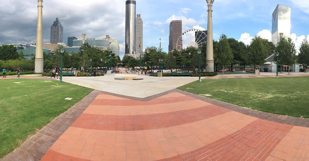 Atoosa Biglari in Atlanta during an on-site assessment for Google's global infrastructure program in 2018